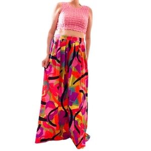 NEW Live 4 Truth Colorful Abstract Palazzo Pants